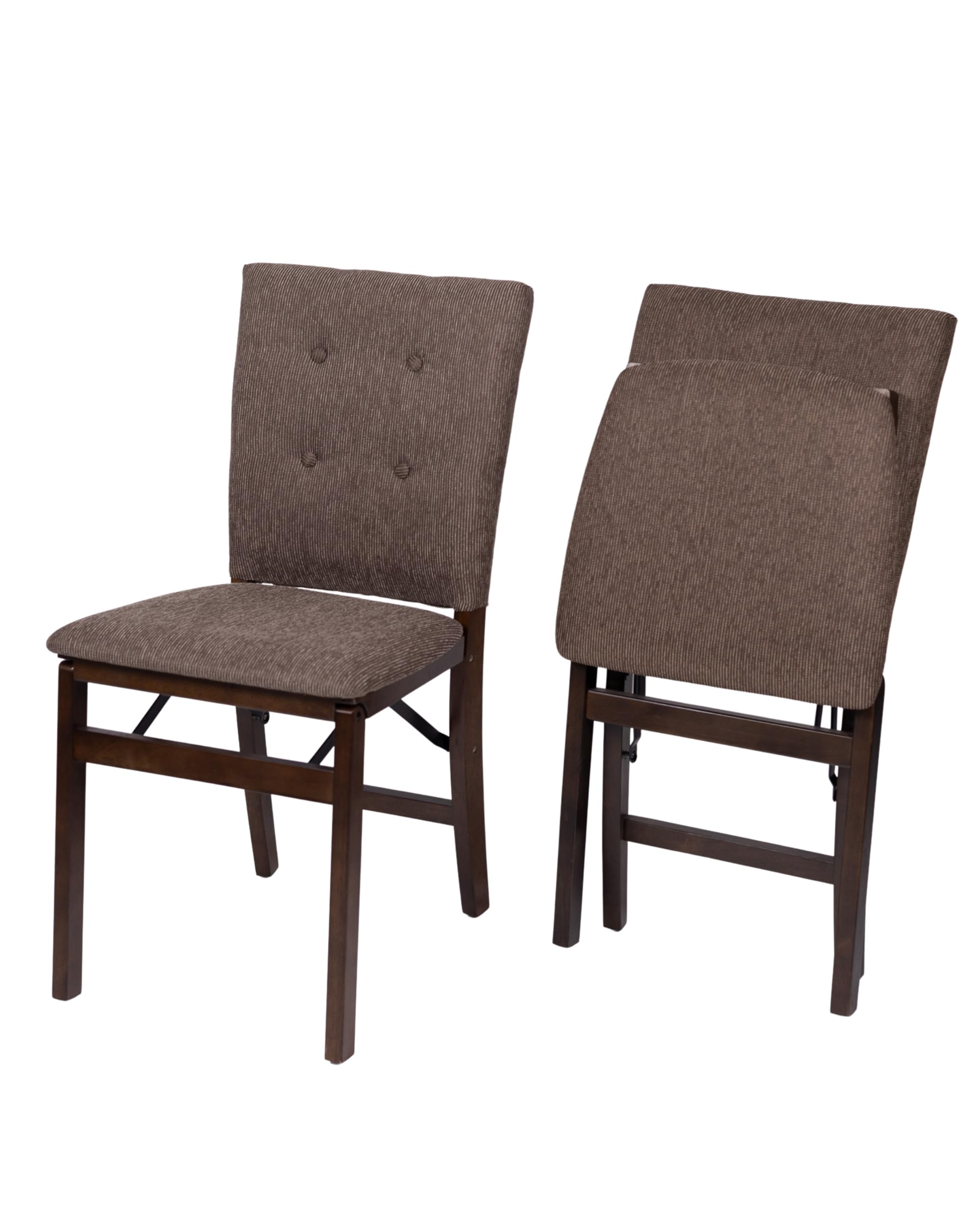 Amazon.com - Stakmore Parson's Wooden Folding Chairs with Padded